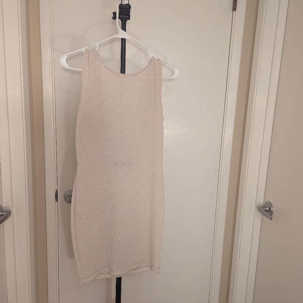 Open Back foreign exchange sparkling dress